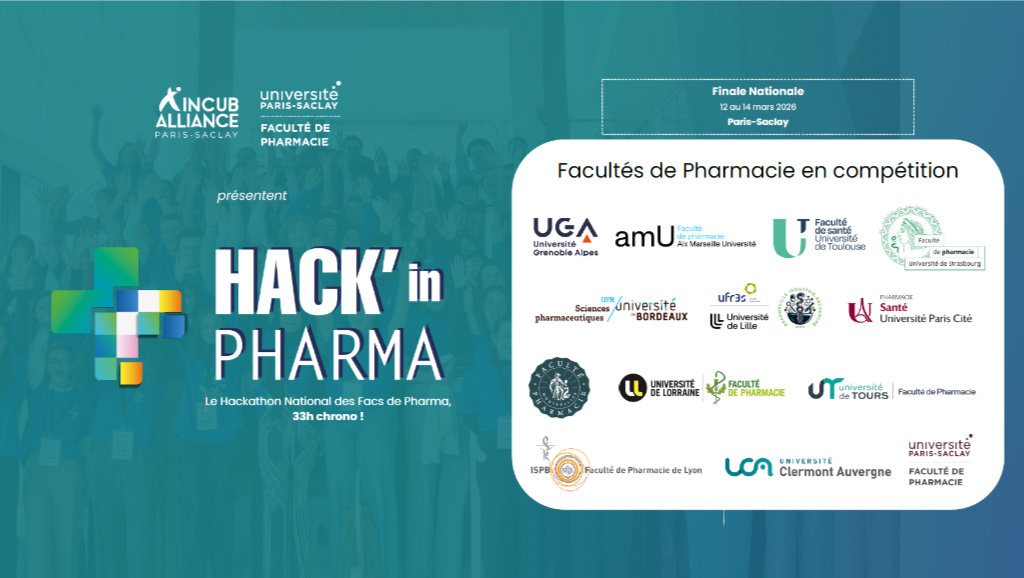 HACK'IN PHARMA : Le Hackathon National des Facs de Pharma