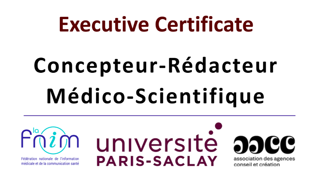 Formation Concepteurs-Rédacteurs Médico-Scientifiques