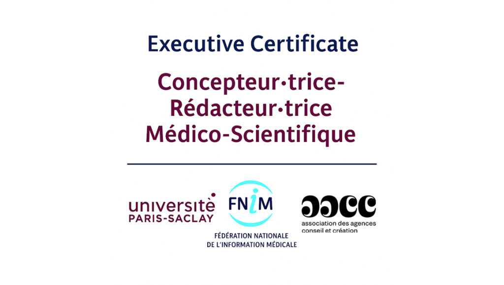 Formation Concepteurs-Rédacteurs Médico-Scientifiques