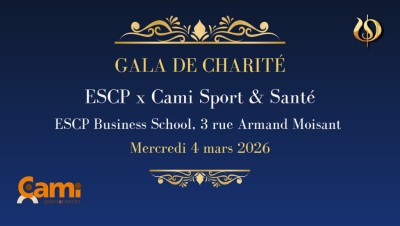 Gala de charité ESCP - CAMI Sport & Santé