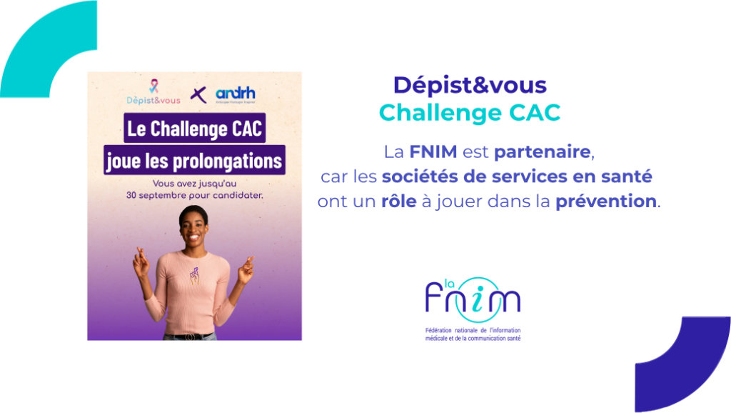 La FNIM est fière d’être partenaire du Challenge CAC - Dépist&vous