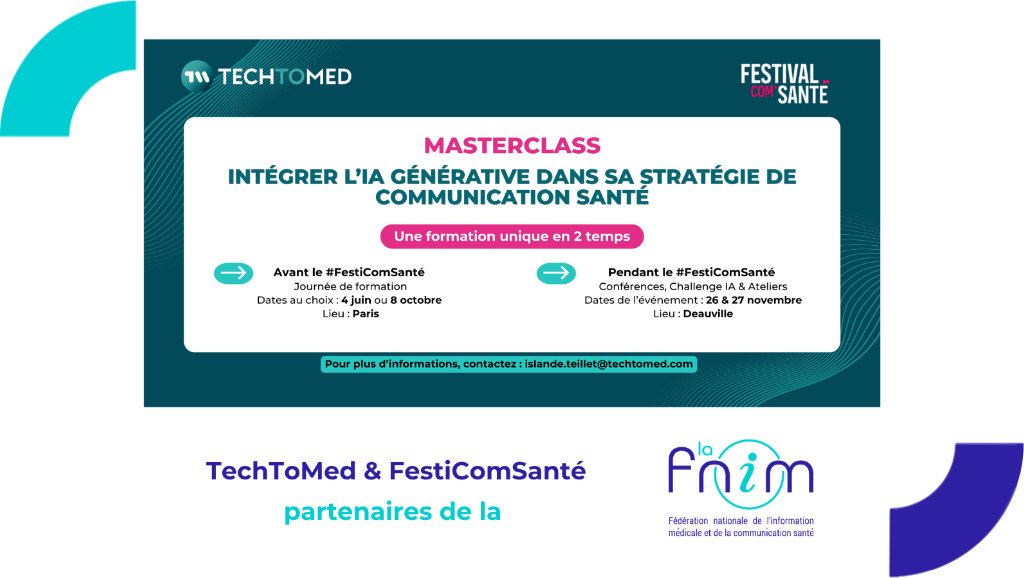 #Masterclass : Intégrer l’IA générative dans sa stratégie communication santé